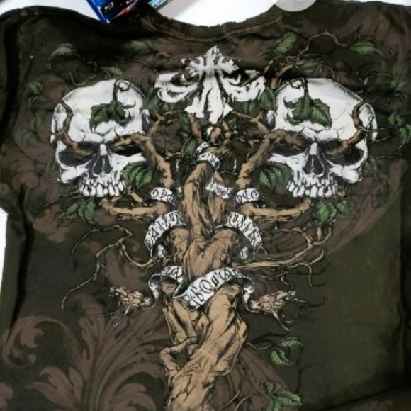 Rare Affliction Vintage XL Shirt